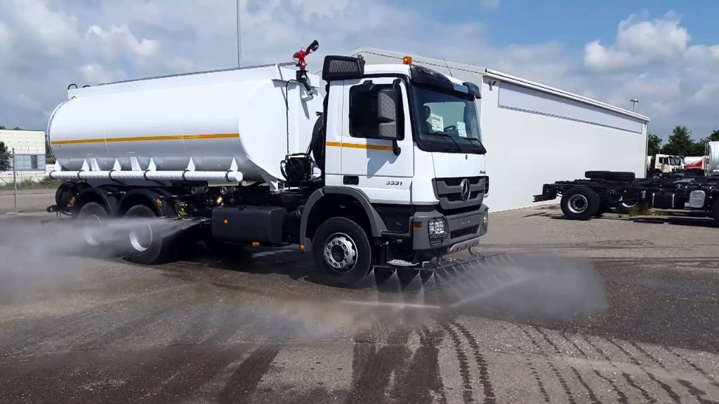 Basınçlı Yol Yıkama Tankeri